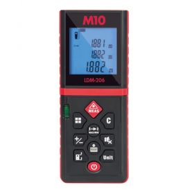 M10 LDM206/LDM60G 60m Laser Distance Meter - Red/Green