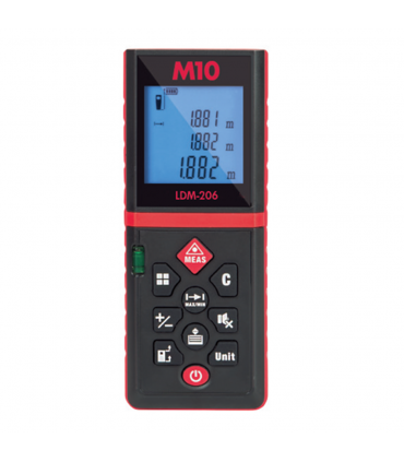 M10 LDM206/LDM60G 60m Laser Distance Meter - Red/Green