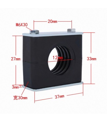 Hardware Specialist Heavy Duty Hydraulic Tube Clamp