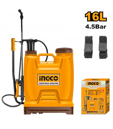 Ingco HSPP41602 KNAPACK 16L Pressure Sprayer