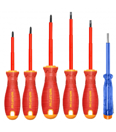Wadfow WSS7406 VDE Insulated Screwdriver Set - 6 Pieces