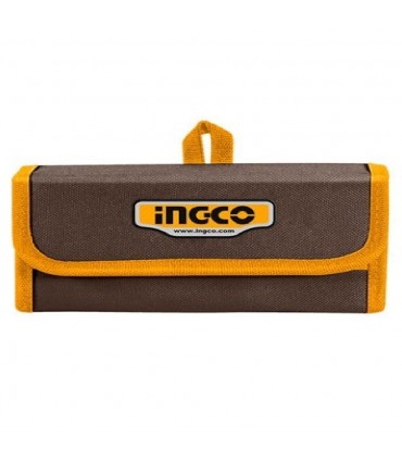 Ingco HKISD1201 1000V Interchangeable Insulated Screwdriver Set - 12 Pieces