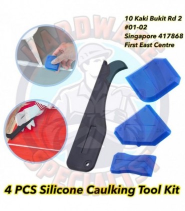 4 Pieces Silicone Caulking Tool Kit