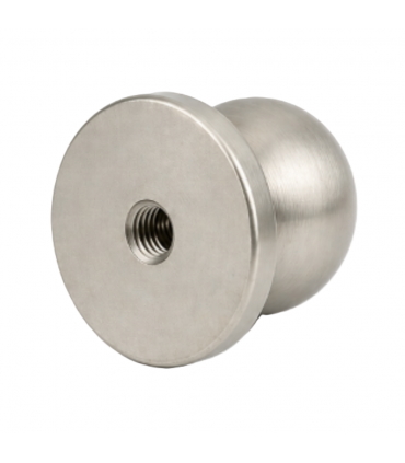 Hardware Specialist 625 Round Handle Cabinet Knob - Brushed Satin Nickel