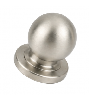 Hardware Specialist 625 Round Handle Cabinet Knob - Brushed Satin Nickel
