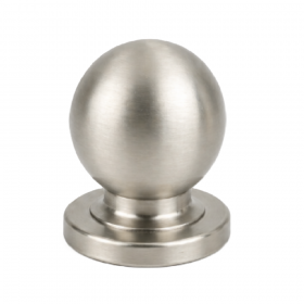 Hardware Specialist 625 Round Handle Cabinet Knob - Brushed Satin Nickel