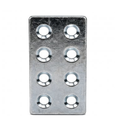 Hardware Specialist Metal 30mm x 60mm Flat Joint Bracket