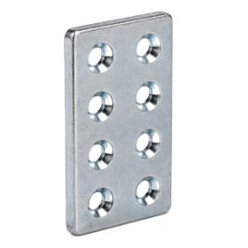 Hardware Specialist Metal 30mm x 60mm Flat Joint Bracket