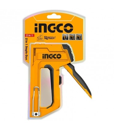 Ingco HSG1406 Heavy Duty 2 in 1 Staple Gun