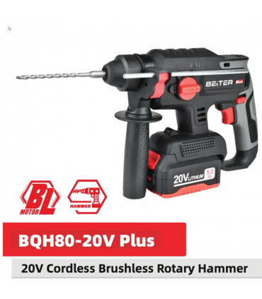 Beiter BQH80-20V Plus Cordless Rotary Hammer Drill