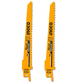 Ingco SSB644D 6TPI 150mm Recipro Saw Blade - 2 Pieces