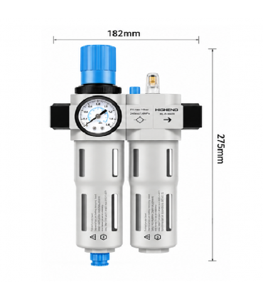 HFC-1-D-MAXI 1.6MPa Air Source Treatment Unit - 1 Inch Port Size
