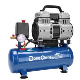 Dong Cheng DQE1200/10L 1200W Motor Oil-Free 1.5 HP Air Compressor