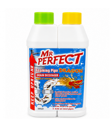 Mr Perfect Foaming Pipe Dragon Drain Declogger - 450mL
