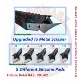5 in 1 Silicone Trowel & Scraper (Caulking Tool)