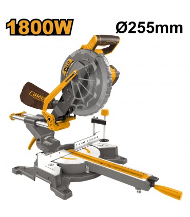 Ingco BM2S180017 1800W Slide Compound 10" Mitre Saw