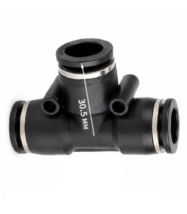 Hardware Specialist Pneumatic PU Hose Quick Click T-Connector