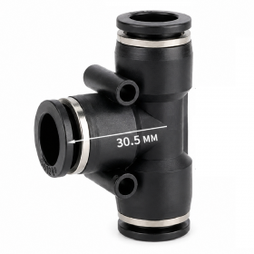 Hardware Specialist Pneumatic PU Hose Quick Click T-Connector