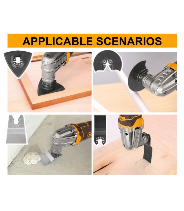 Ingco CMLI2022 20V Lithium-Ion Cordless Multi Tool - Bare Unit