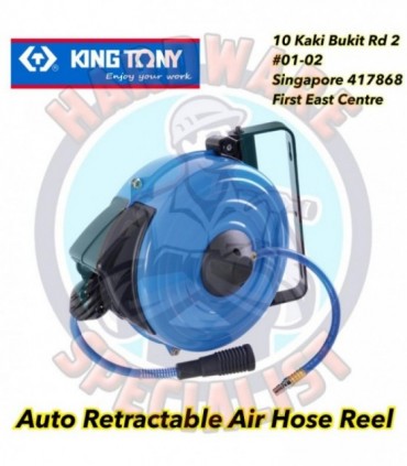 King Tony 10m Auto Retractable Air Hose Reel 79910-10
