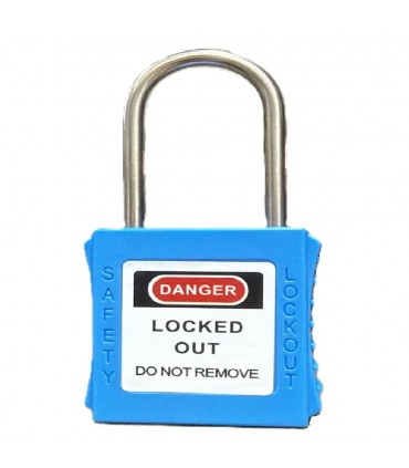 Hardware Specialist Lockout/Tagout Safety Plastic Padlock (Loto Lock)