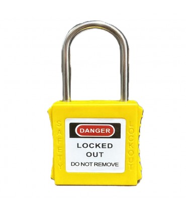 Hardware Specialist Lockout/Tagout Safety Plastic Padlock (Loto Lock)