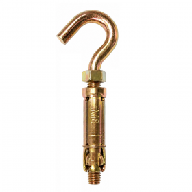 M8 x 60mm Expansion Anchor Bolt J Hook