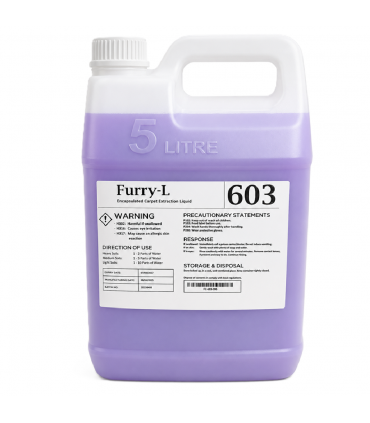 Akron Furry L 603 Encapsulated Floor Carpet Extraction Liquid - 5 Litre