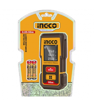 Ingco HLDD05086 55M Range Laser Distance Detector