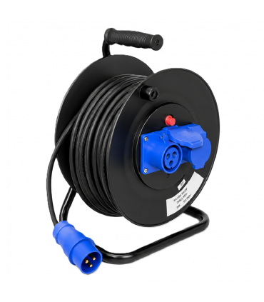 Britz 2X16A 25M Socket Outlet Cable with Thermal Cut-off Protection