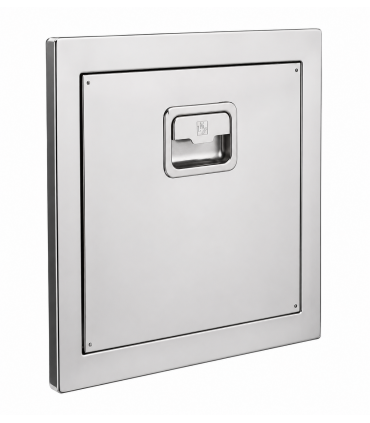 Stainless Steel Grade 304 43cm H x 40cm Rubbish Chute