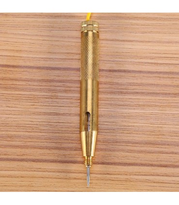 Hunter Car Voltage Test Pen - Brass
