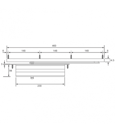 Atena 453 Concealed Door Closer