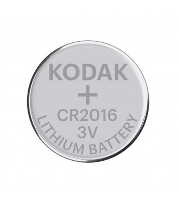 Kodak CR2016 3V Lithium Button Cell Battery