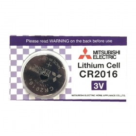 Mitsubishi CR2016 3V Lithium Coin Battery