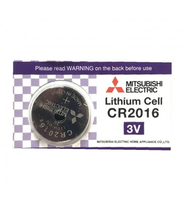 Mitsubishi CR2016 3V Lithium Coin Battery