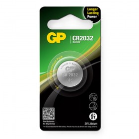 GP CR2032 3V Lithium Button Cell Battery