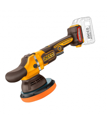 Ingco APLI20158 20V Lithium-Ion 4.0 Ah 6-inch Brushless Cordless Angle Polisher