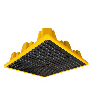 4 Drum Spill Pallet - 4 Way Forklift Entry