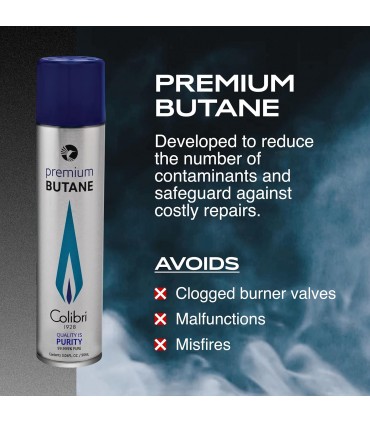 Colibri Premium Butane Fuel Refill for Lighter 99.999% Pure - 90mL