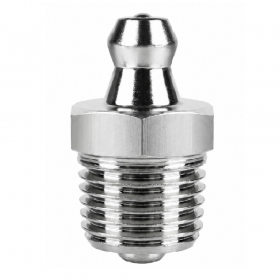 SS304 NPT 1/4 Straight Nipple Grease