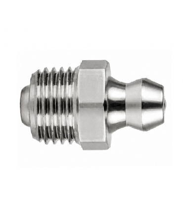 SS304 NTP 1/8 Straight Nipple Grease