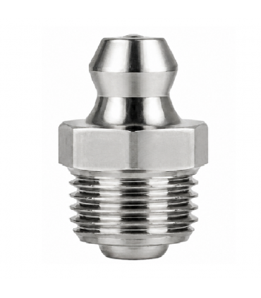 SS304 NTP 1/8 Straight Nipple Grease
