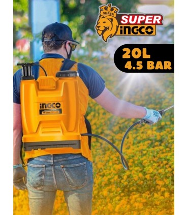 Ingco HSPP42002 Knapsack 20L Backpack Sprayer