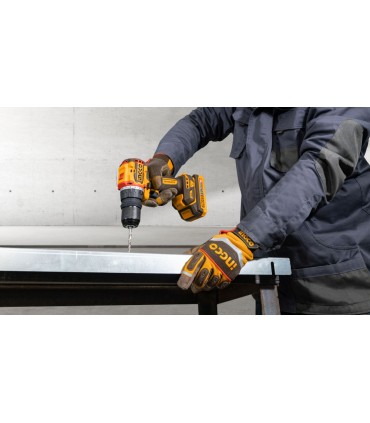 Ingco CDLI206686 2 x 20V Lithium-Ion 66Nm Multi Head Drill Driver Set