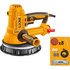 Ingco DWS10508 850W 7 inch Electric Drywall Sander with 8 Pieces