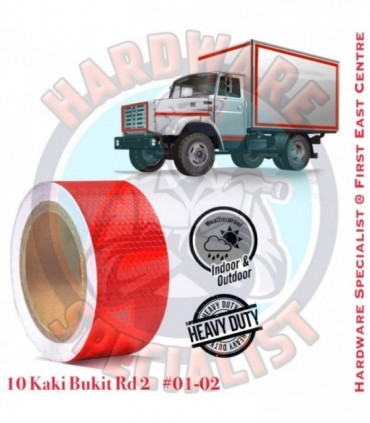 Hunter Highly Visible Safety Reflective Tape (Red)