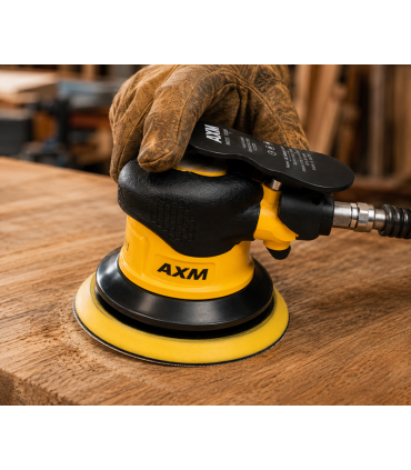 AXM AXM-822 125mm 5 Inch Pneumatic Random Orbital Sander