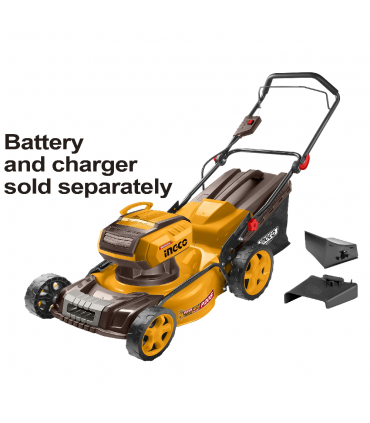 Ingco LMLI20185 2x20V(40V) 460mm Brushless Cordless Lawn Mower - Bare Unit