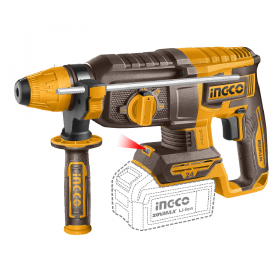 Ingco CRHLI20248 20V Brushless 4-Mode 24mm Rotary Hammer Drill  - Bare Unit